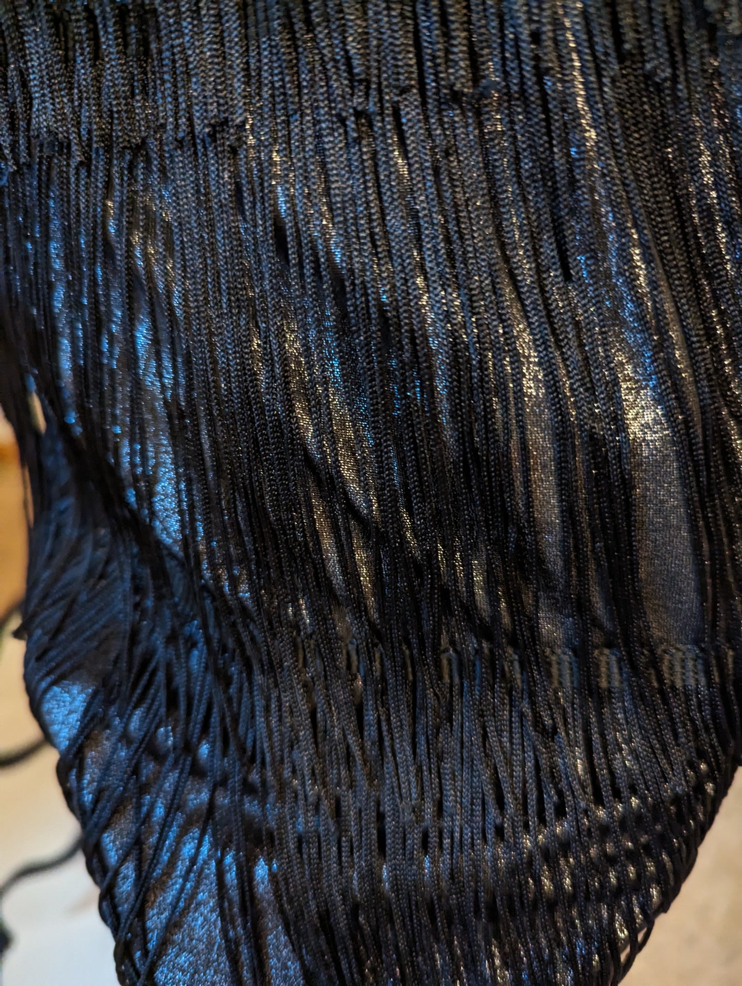 Vintage Black Flapper Dress