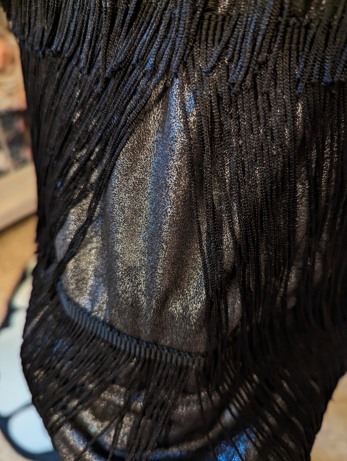 Vintage Black Flapper Dress