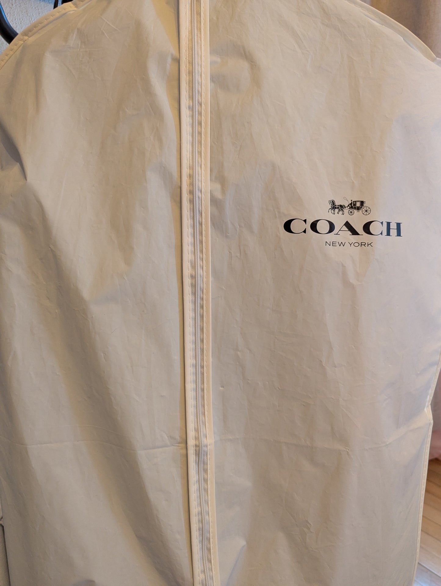 Coach Mini Plaid Trench Coat