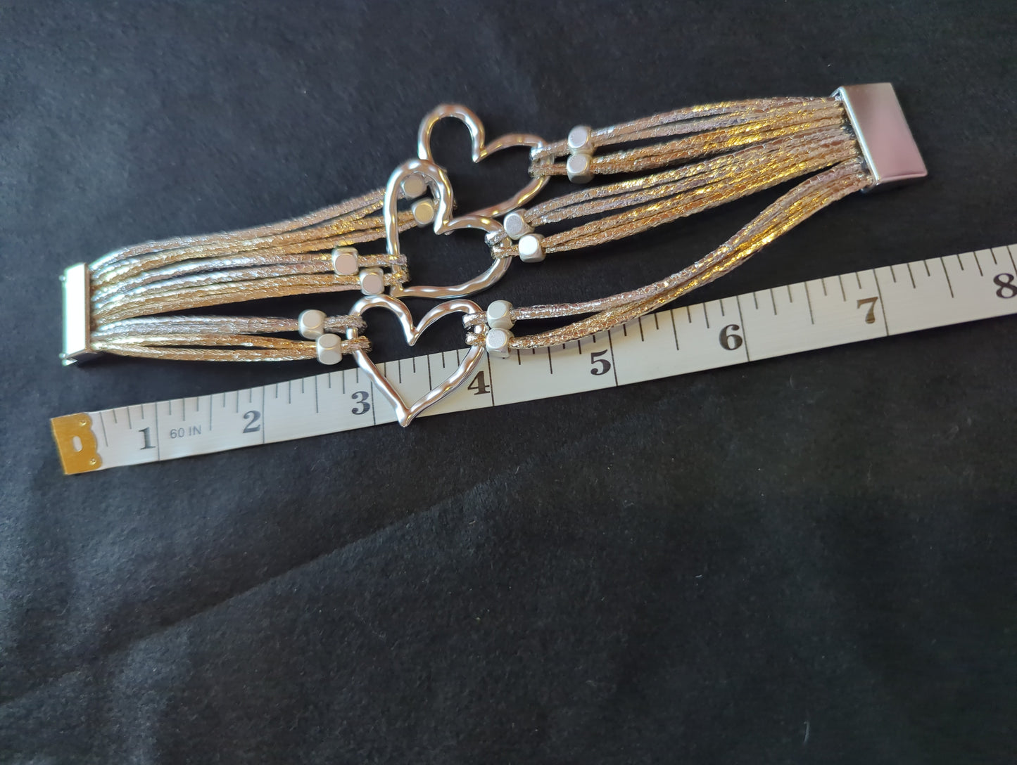 Triple Heart Bracelet