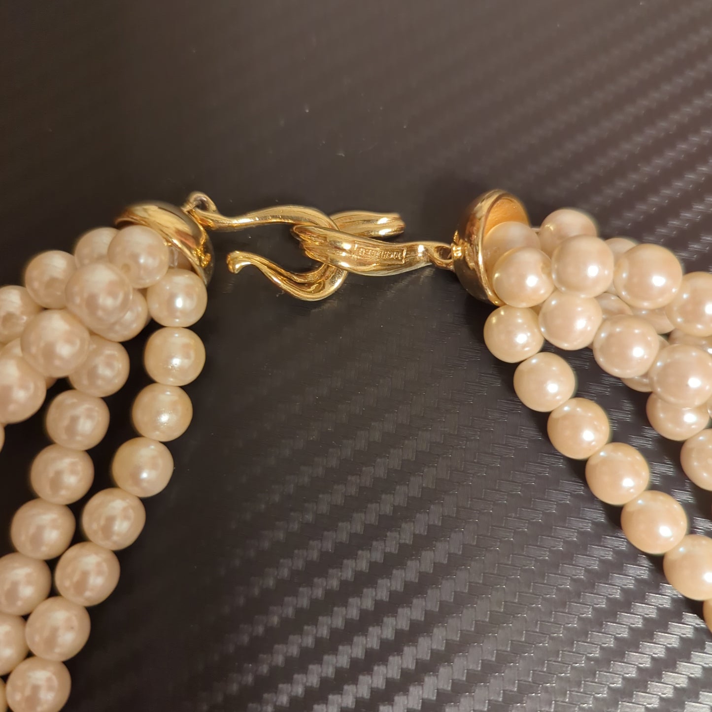 Vintage 5 strand faux pearl necklaceElevate your style with this classy vintage 5-strand Richelieu faux pearl necklace. Perfect condition, timeless elegance.$185.00Boston304