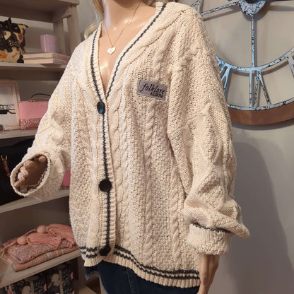 The Cardigan, Taylor Swift Folklore Album, Limited Edition, AuthenticOwn a piece of Taylor Swift's legacy with this authentic, limited edition Folklore album cardigan. Gently worn, cozy & stylish. Act fast!$599.00Boston304