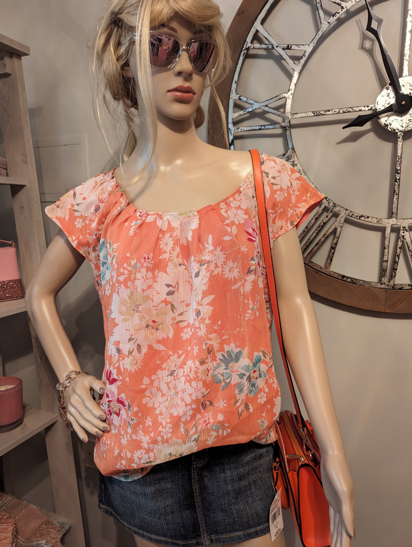 Lauren Conrad Floral Top