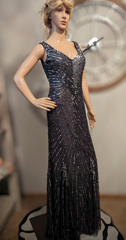 Vintage Aidan Mattox Sequin Dress