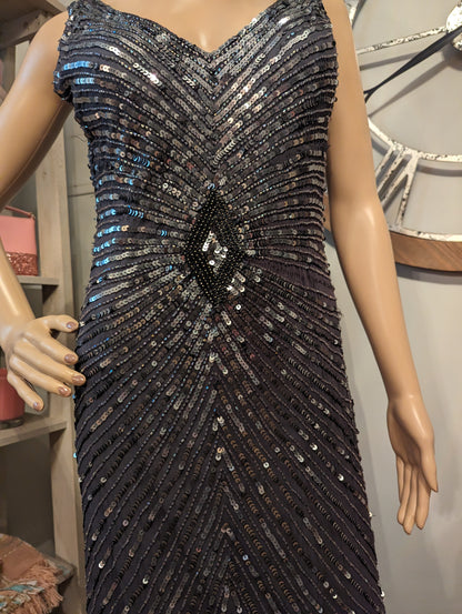 Vintage Aidan Mattox Sequin Dress