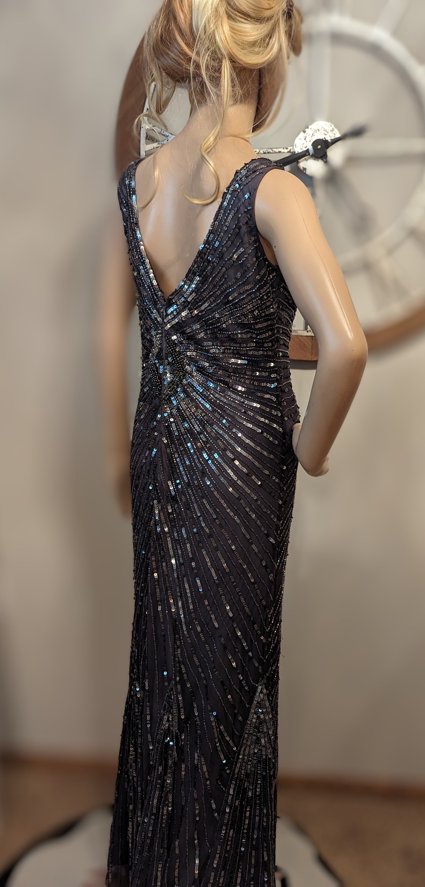 Vintage Aidan Mattox Sequin Dress