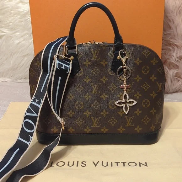 Louis Vuitton Alma BagShop the refurbished Louis Vuitton Alma Bag from Sep 1995. Iconic design, durable vachetta leather, includes charm & strap.$1149.00Boston304