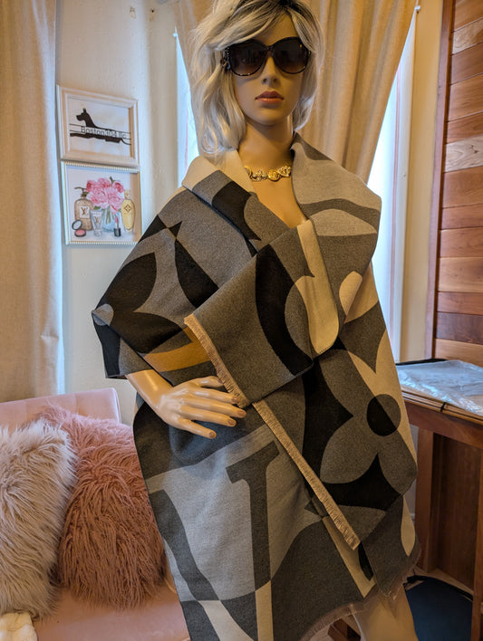 Oversized Plush Wrap
