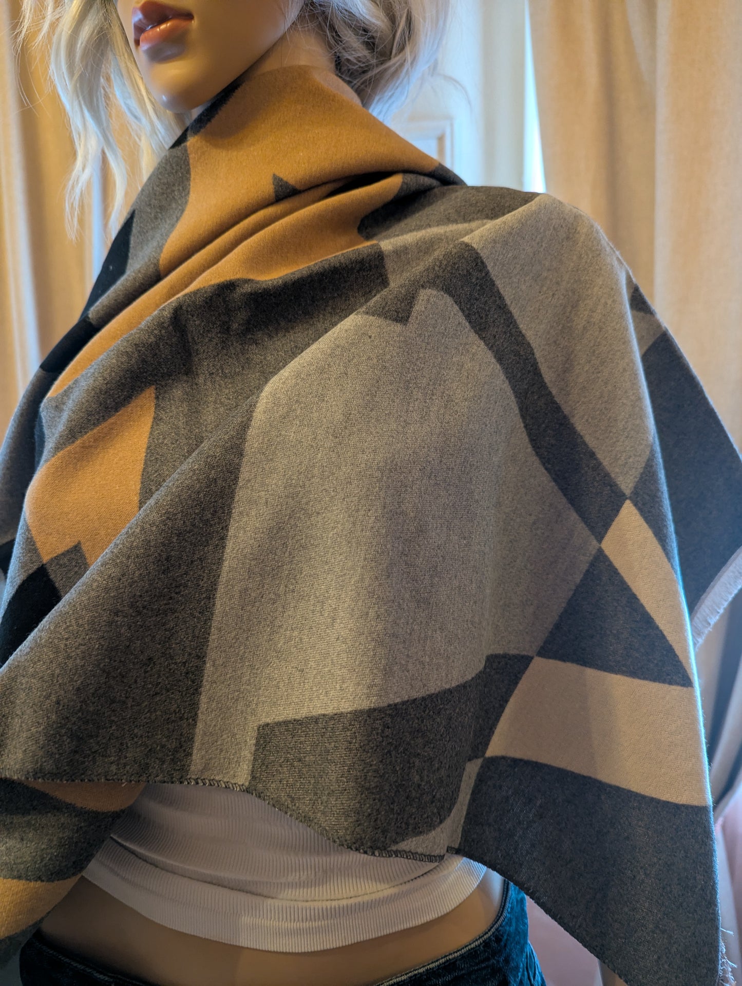 Oversized Plush Wrap
