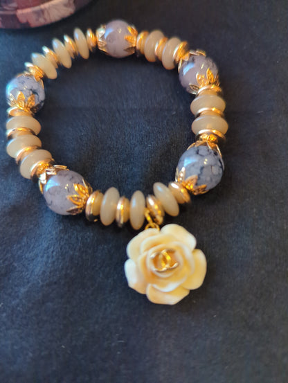 Chanel Charm on Bracelet