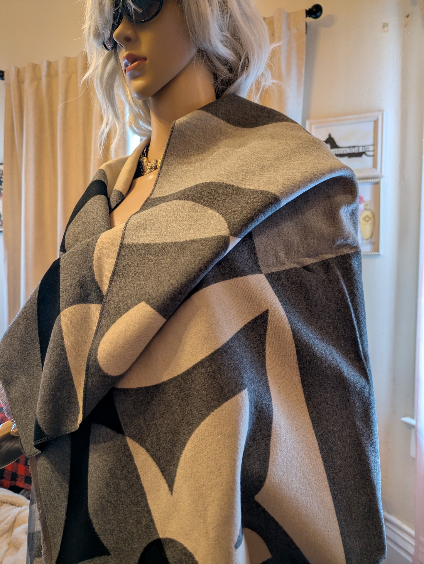 Oversized Plush Wrap