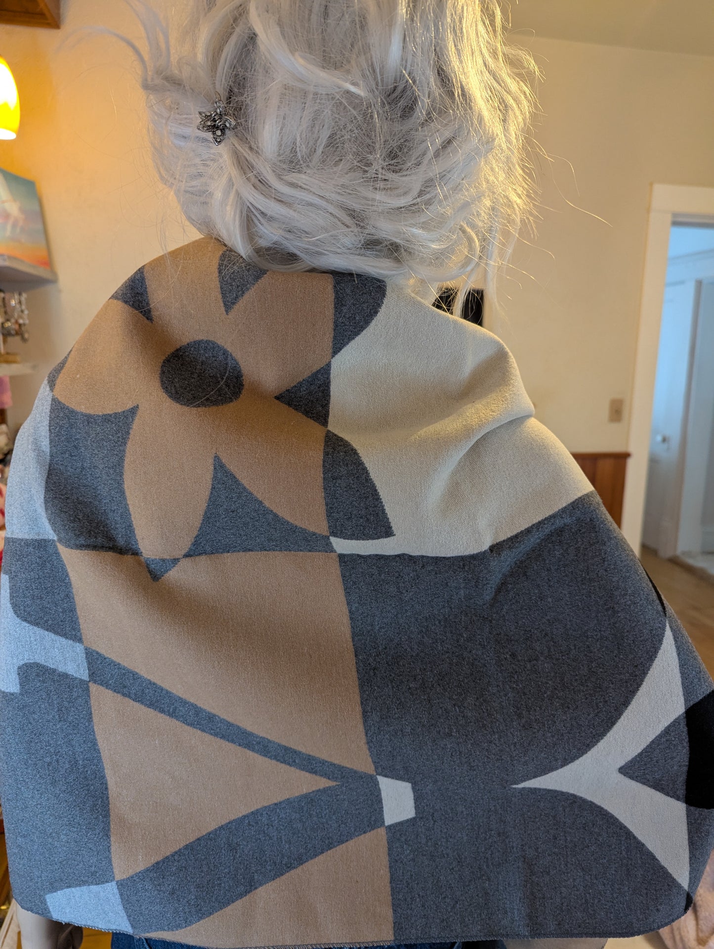 Oversized Plush Wrap