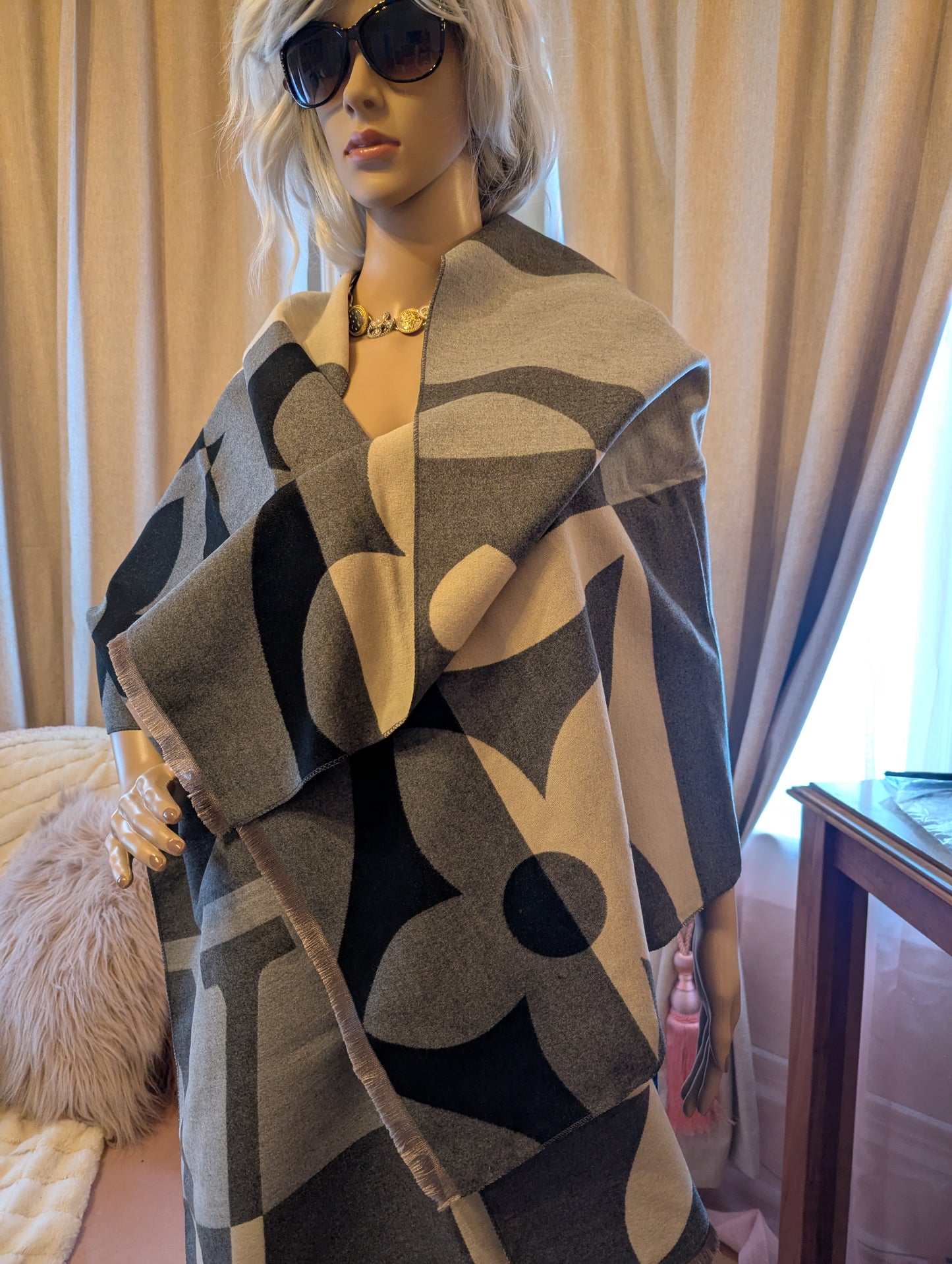 Oversized Plush Wrap