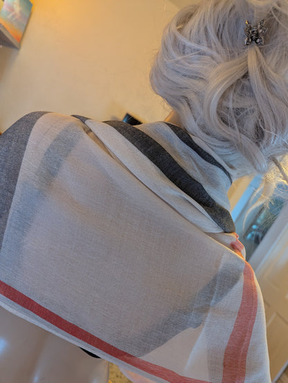 Pashmina Plaid Scarf/Wrap