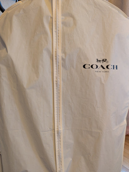 Coach Mini Plaid Trench Coat