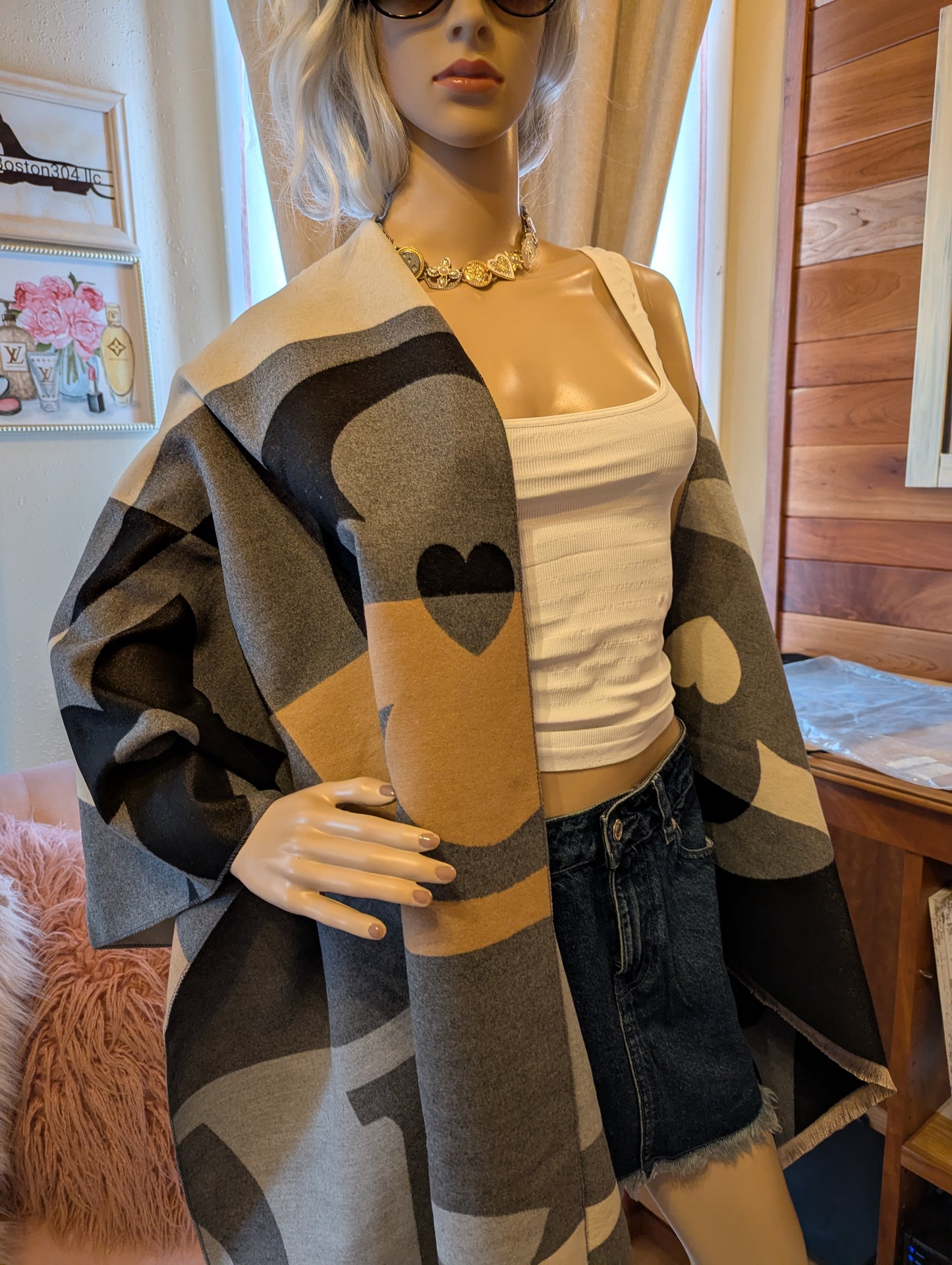 Oversized Plush Wrap
