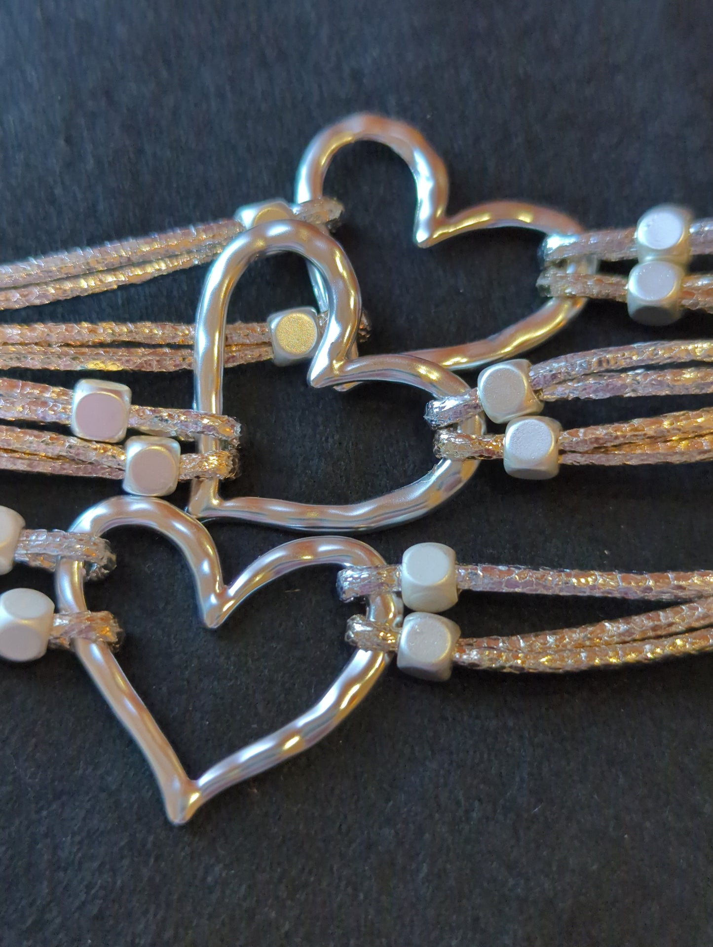 Triple Heart Bracelet