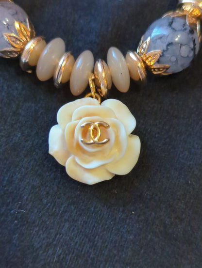 Chanel Charm on Bracelet