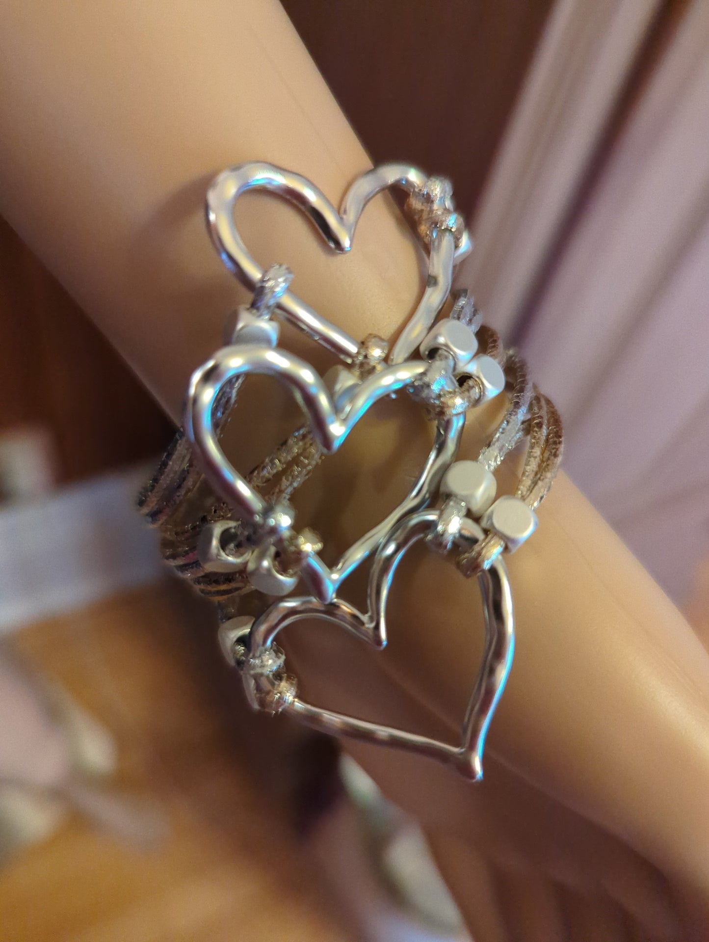 Triple Heart Bracelet