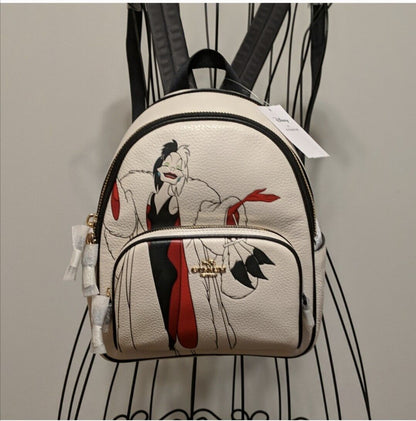 Coach X Disney Limited Edition Cruella Pebble Leather BackpackDiscover the exclusive Coach X Disney Cruella Backpack. High-quality leather & bold design, perfect for Disney fans. Ideal for daily use.$350.00Boston304