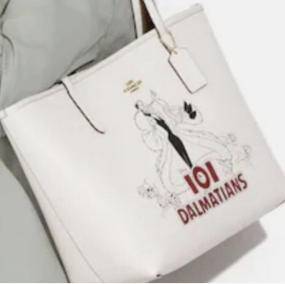 Limited Edition Coach Cruella City Tote With Signature Canvas Interior NWTExclusive Limited Edition Coach Cruella City Tote with signature canvas interior available. Elevate your style before it's gone!$325.00Boston304